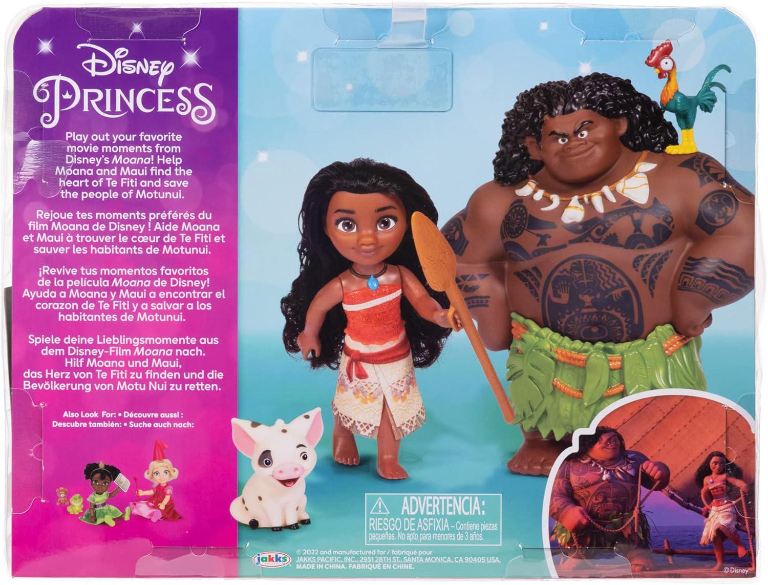 Набор кукол Disney Princess Moana & Maui Petite Doll Gift Set! (223124) - фото 9