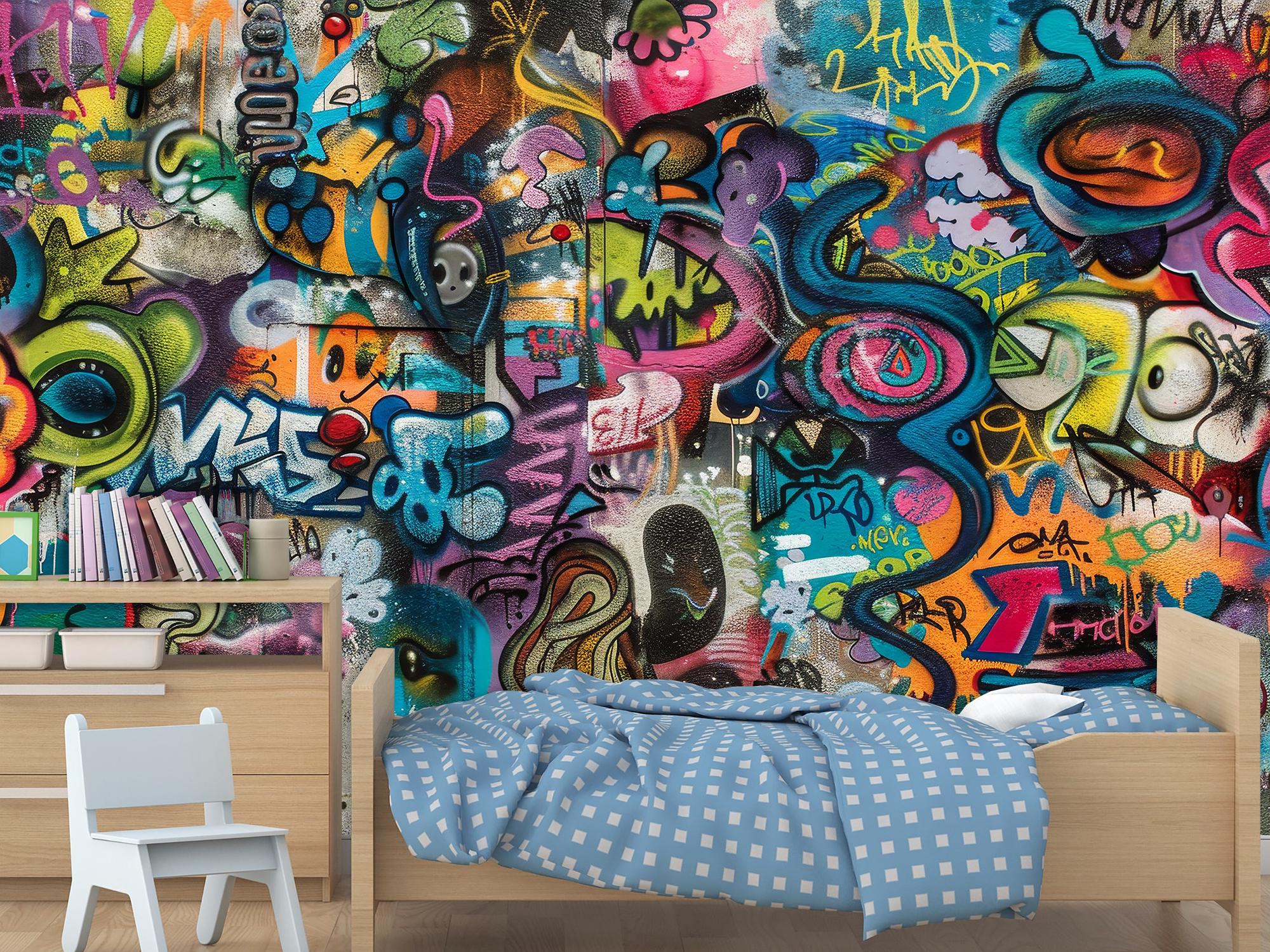 Фотошпалери флізелінові Фанк графіті 245х368 см (SPF-113/7) - фото 9