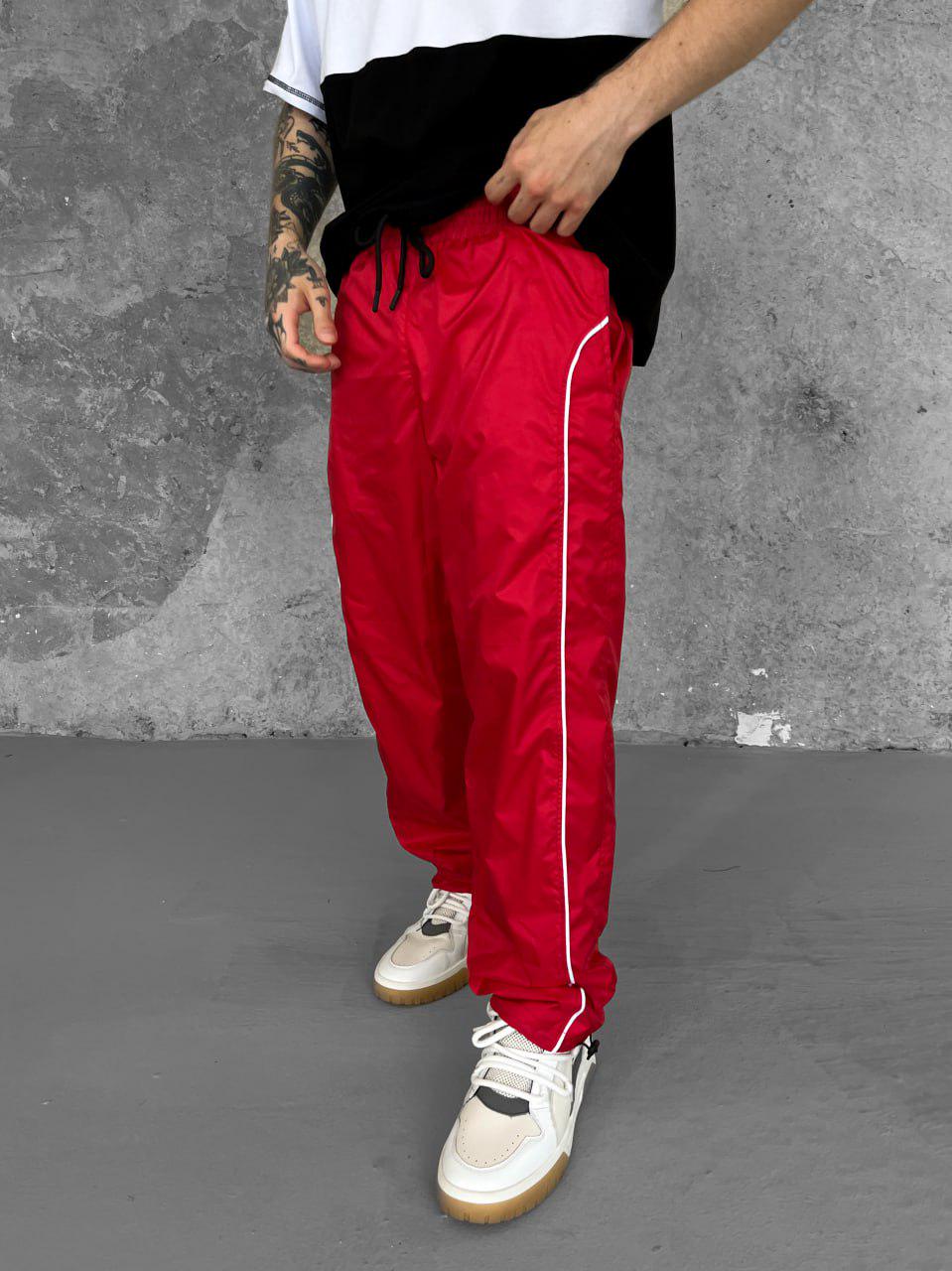 Спортивні штани чоловічі Slide оверсайз M Червоний (26456/1/2) - фото 6 Спортивні штани чоловічі Slide оверсайз M Червоний (26456/1/2) - фото 6