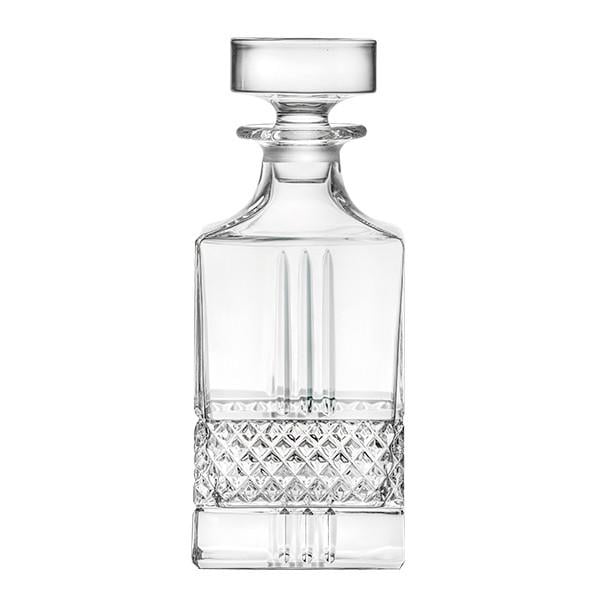 Графин для виски, коньяка и джина RCR Brillante из хрустального стекла 850 мл 18,9x9,2 см Прозрачный (2422770468)