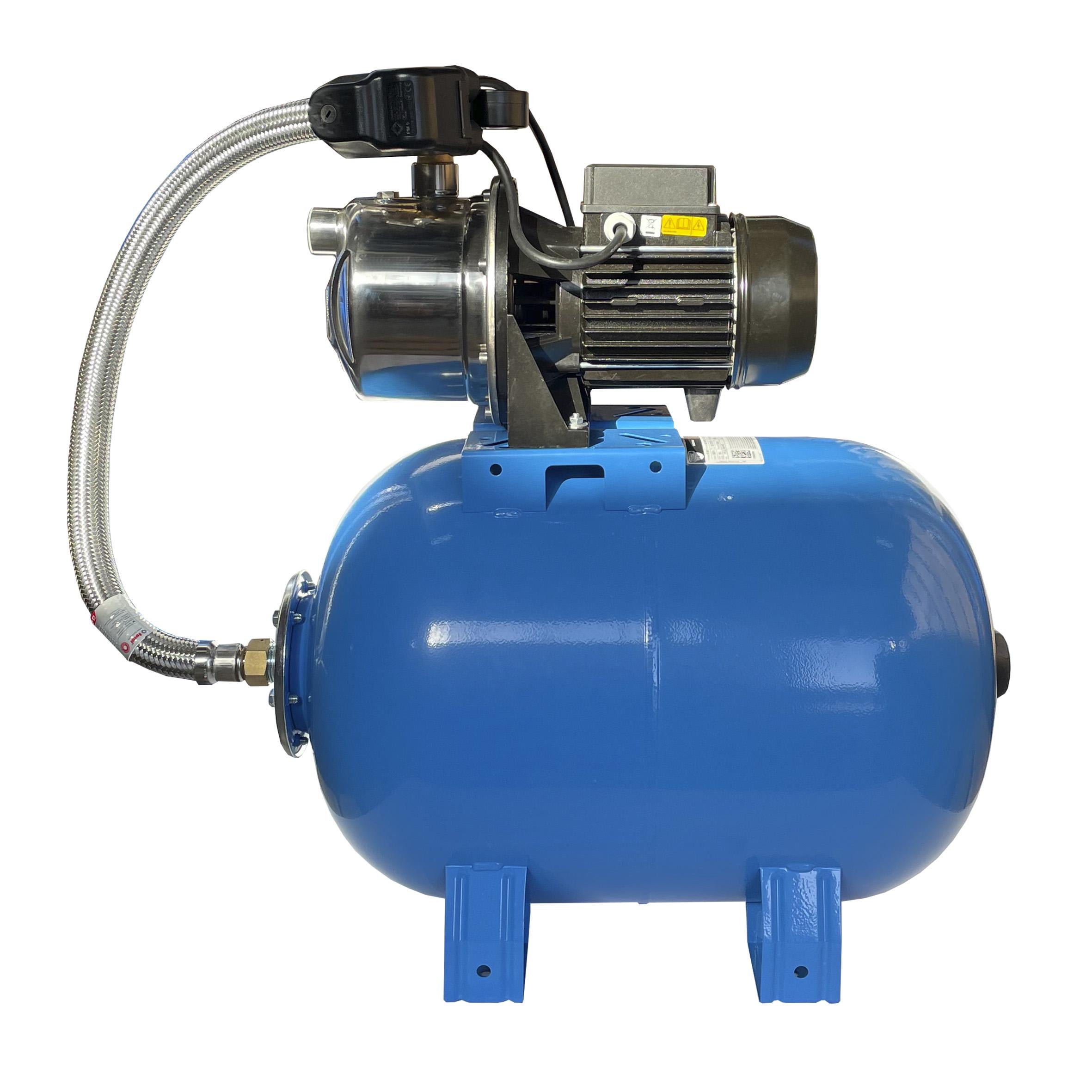 Насосная станция SAER Elettropompe TRX-4 PL 50 л насос M-97-N PL нержавеющая сталь 0,55 кВт (000022270)