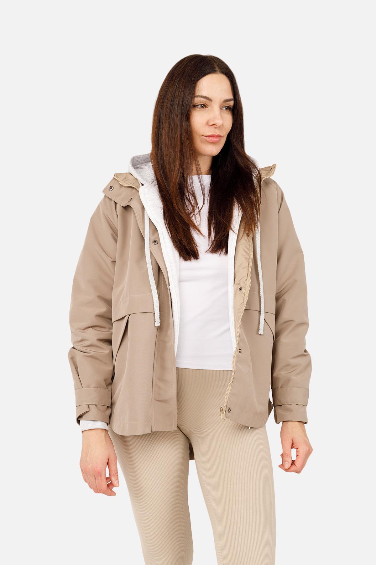 Вітровка жіноча р. 42 Бежевий (ЦБ-00258986)