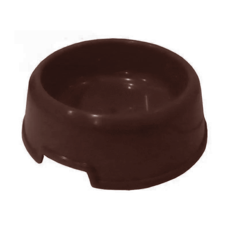 Миска для животных пластиковая 115х135х55 мм Коричневый (2584678564) - фото 1 Миска для животных пластиковая 115х135х55 мм Коричневый (2584678564) - фото 1