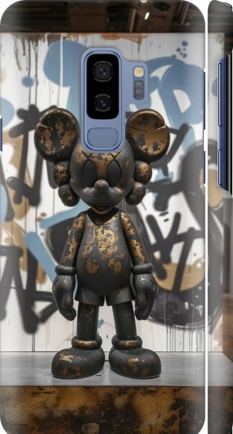 Чехол на Samsung Galaxy S9 Plus Bronze kaws v2 (6098m-1365-42517)