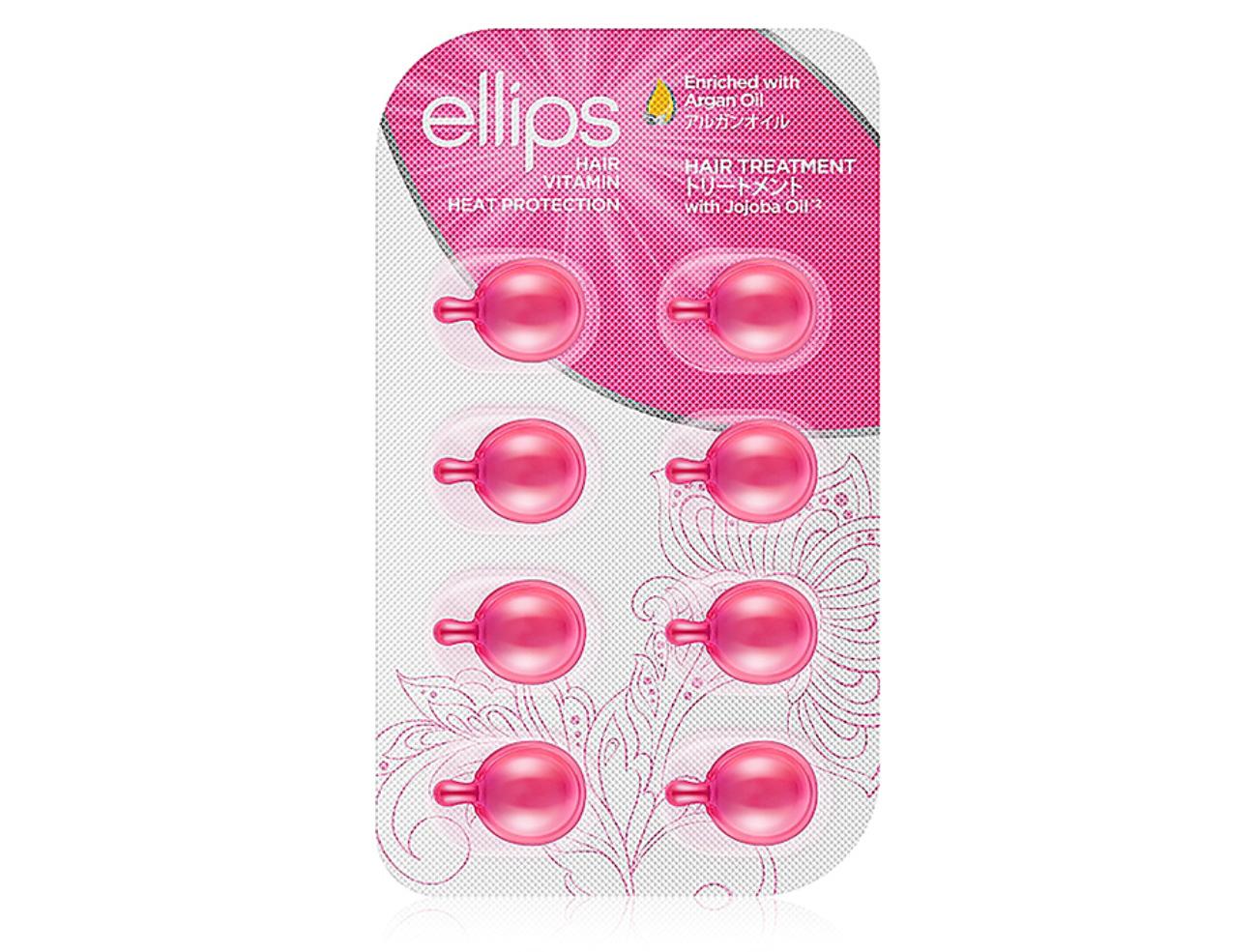 Капсулы для волос с маслом жожоба Ellips Hair Vitamin Hair Treatment With Jojoba Oil 8 шт. по 1 мл