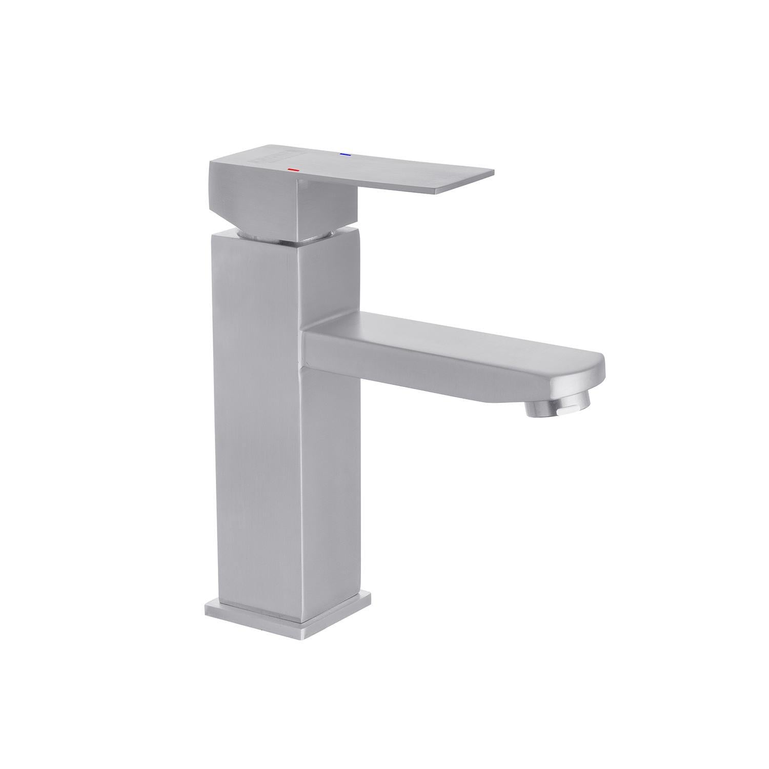 Смеситель для раковины Kroner KRM Edelstahl Kubus ESG010 CV023009 (38146)