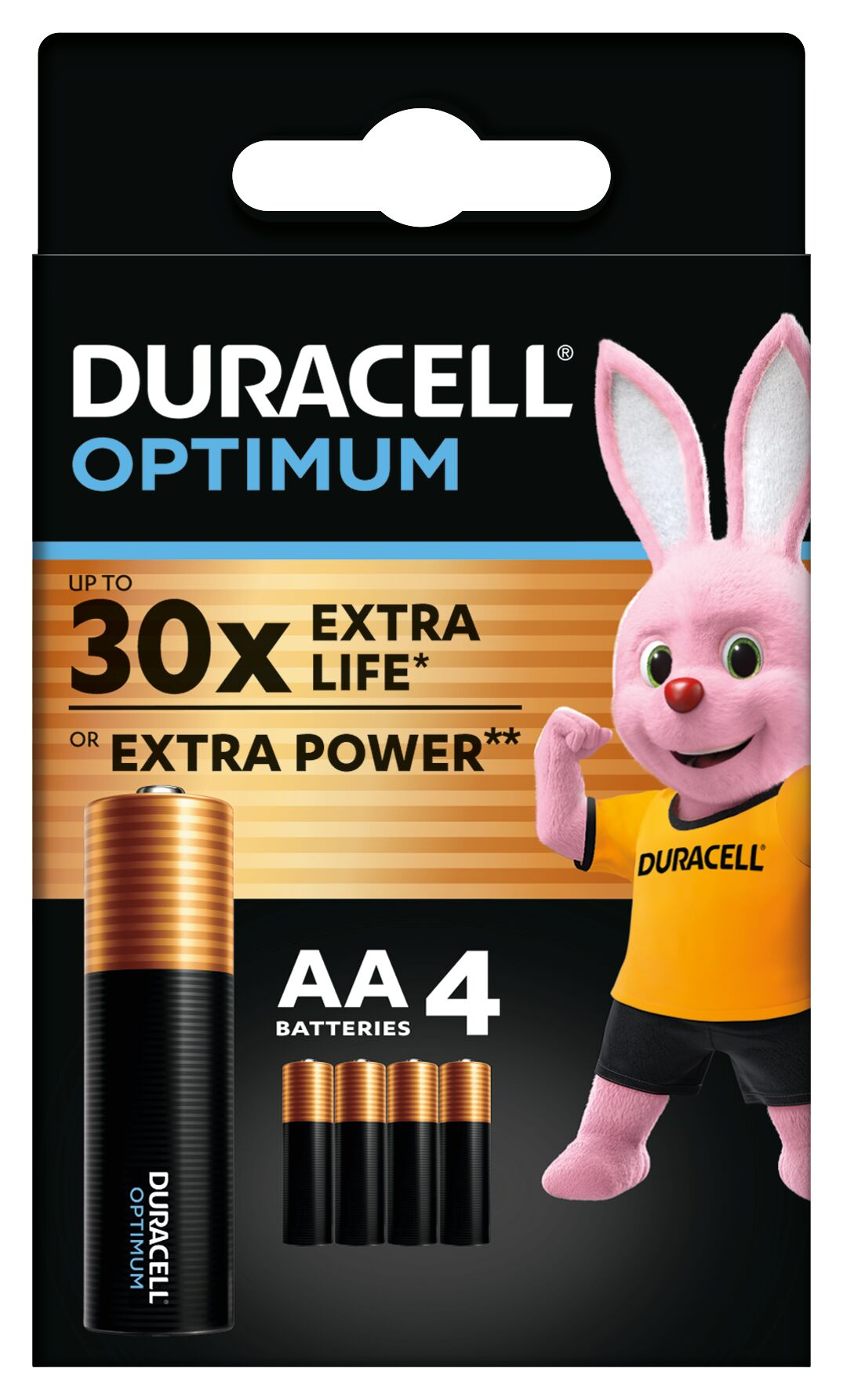 Батарейка Duracell OPTIMUM AA (1866)