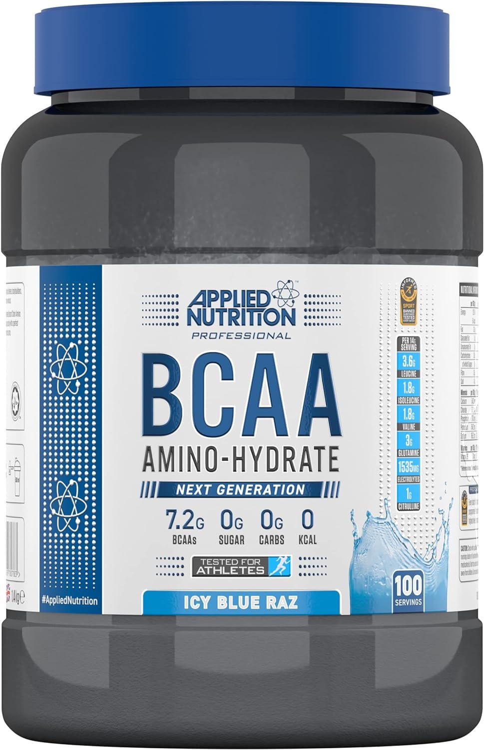 Комплекс аминокислот Applied Nutrition BCAA Powder Amino Hydrate ICY Blue Raz 1,4 кг