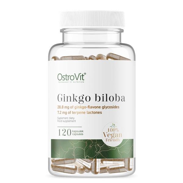 Натуральная добавка OstroVit Ginkgo Biloba Vege 120 капсул