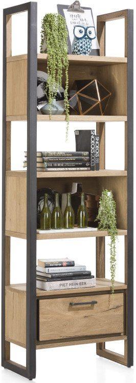 Стеллаж для хранения Loft NS-1790 2030x750x350 мм Черный (6156d5803edc877ba8589941)