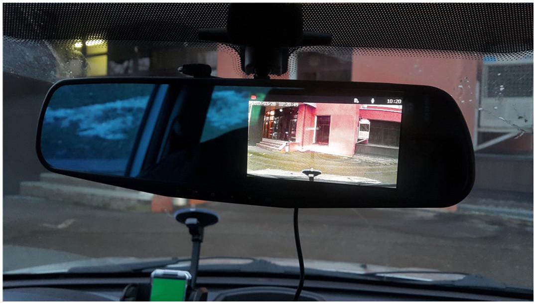 Відеореєстратор для машини Vehicle Blackbox Blackbox Dvr 1080p на 2 камери і камерою заднього виду (1298) - фото 8