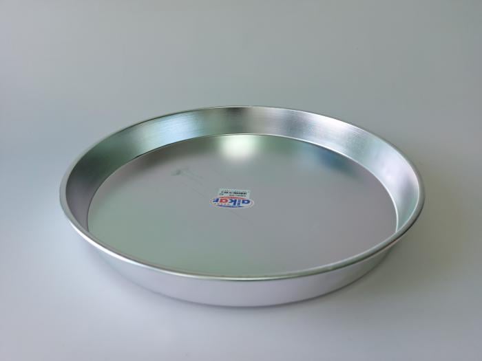 Деко алюмінієве кругле Форма для випікання та запікання в духовці алюмінієва D 43 cm H 5 cm 19706 - фото 1 Деко алюмінієве кругле Форма для випікання та запікання в духовці алюмінієва D 43 cm H 5 cm 19706 - фото 1