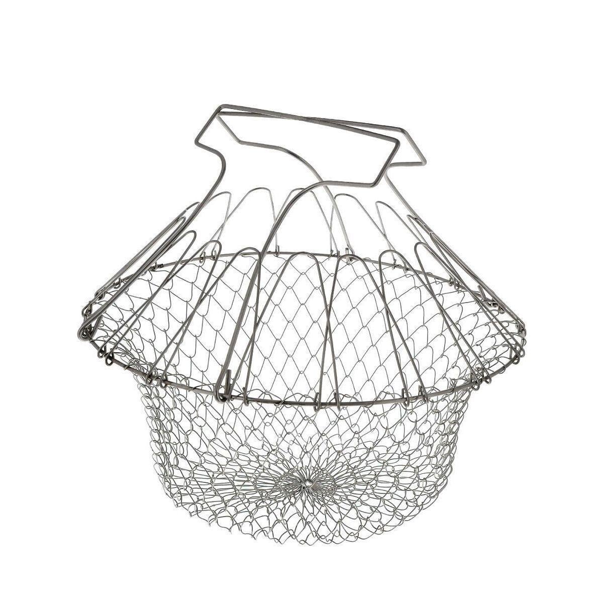 Сетка складная многофункциональная Magic Kitchen 12в1 23 см для варки/жарки/фритюра (201062) Сетка складная многофункциональная Magic Kitchen 12в1 23 см для варки/жарки/фритюра (201062)