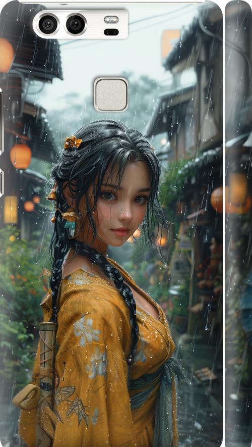 Чехол на Huawei P9 Anime-girl (6133c-347-42517) Чехол на Huawei P9 Anime-girl (6133c-347-42517)