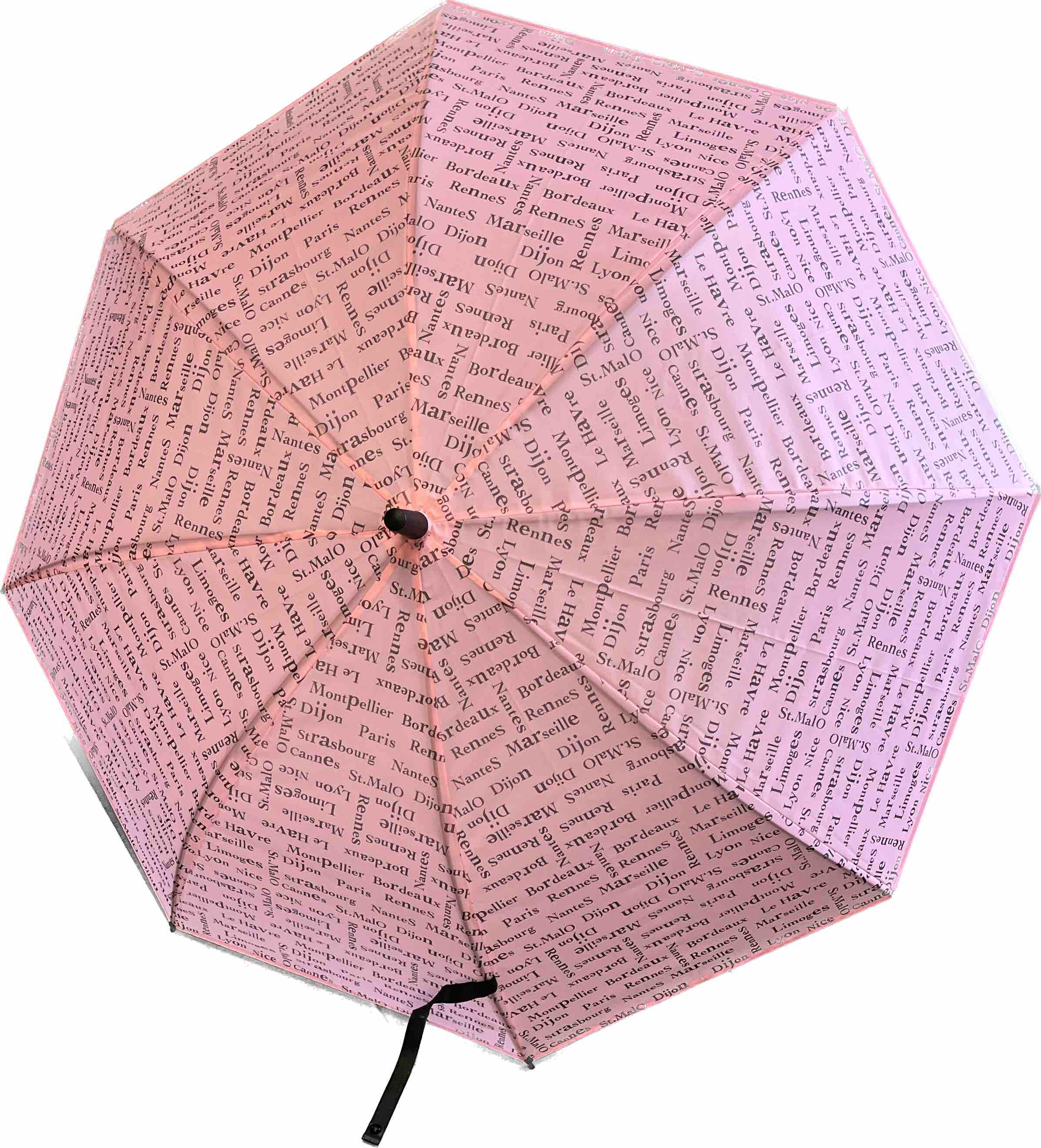 Зонт-трость полуавтомат Stenson T05715 d 107 см на 8 спиц Pink (11314955)