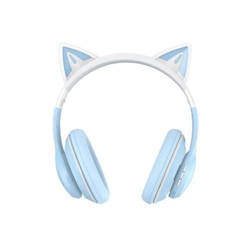 Навушники накладні Xo BE38 Cats Ear Colourful Lights Headband Синій (2845155365) Навушники накладні Xo BE38 Cats Ear Colourful Lights Headband Синій (2845155365)