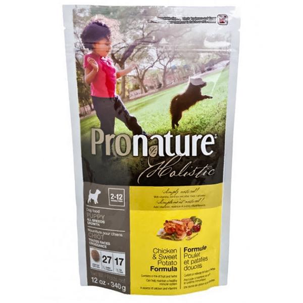 Корм сухой для щенков Pronature Holistic Puppy со вкусом курицы и батата 340 г (65672511001)
