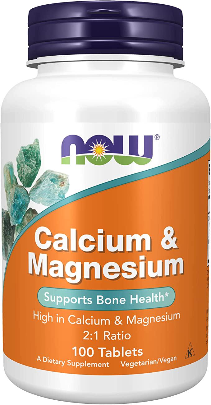 Мінерали Now Foods Calcium&Magnesium 100 таб. (1224)