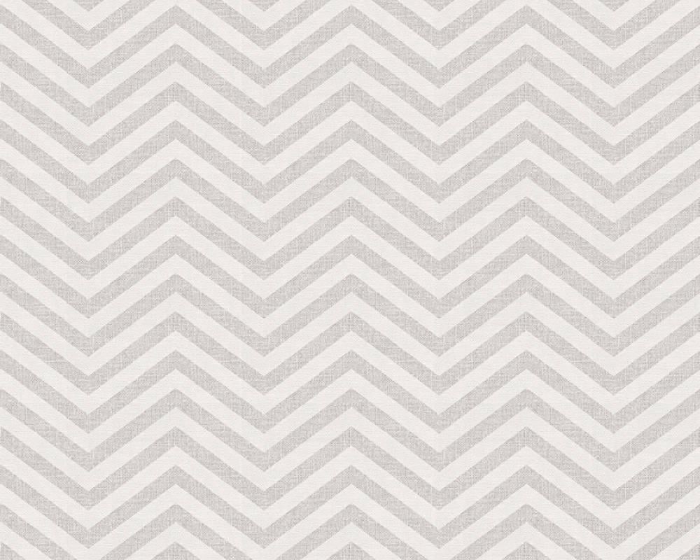 Обои виниловые на флизелиновой основе A.S. Creation Scandinavian 34139-3 Белый/Серый