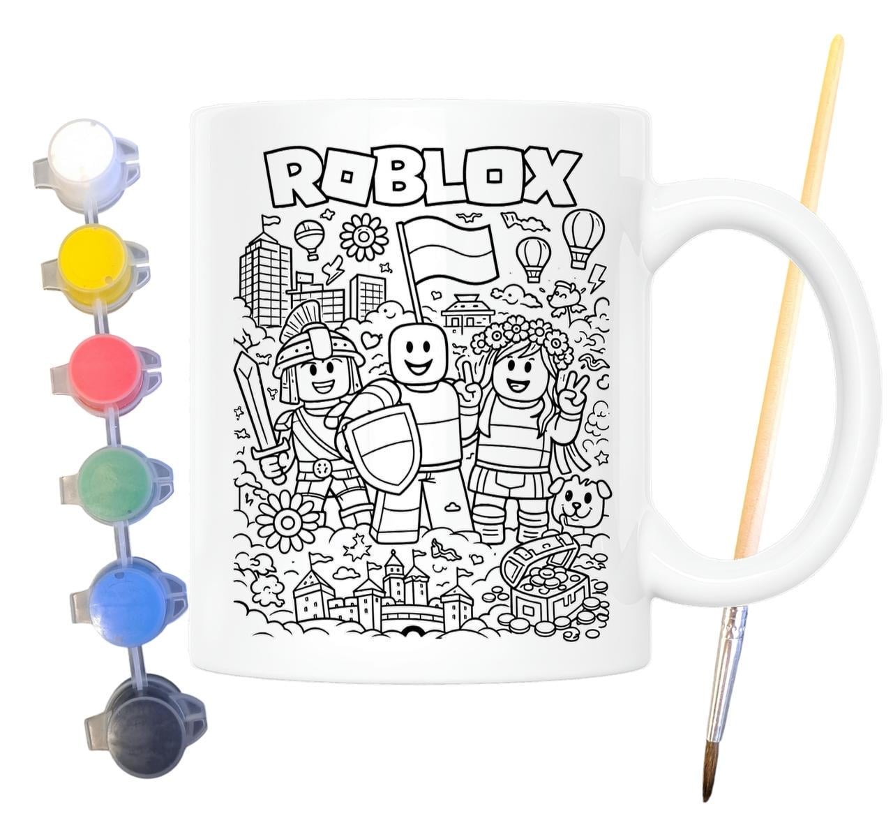 Набор для творчества кружка-раскраска Roblox Украина (КР0222)