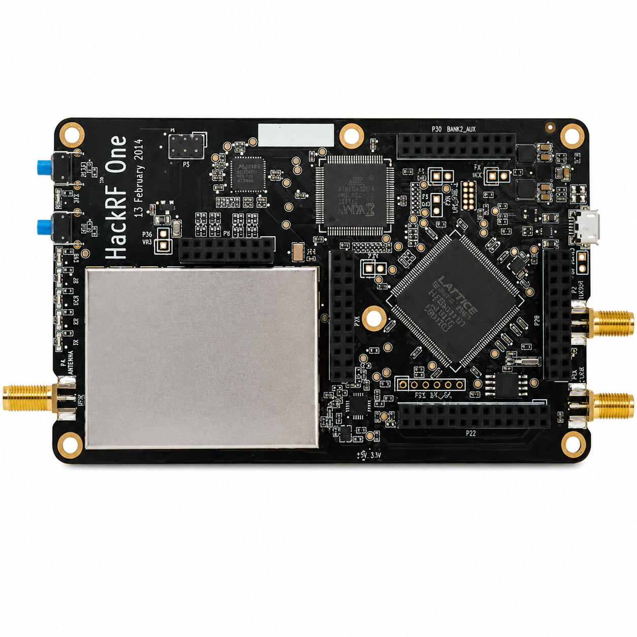 Радиостанция SDR HackRF One (1014-396-00) Радиостанция SDR HackRF One (1014-396-00)