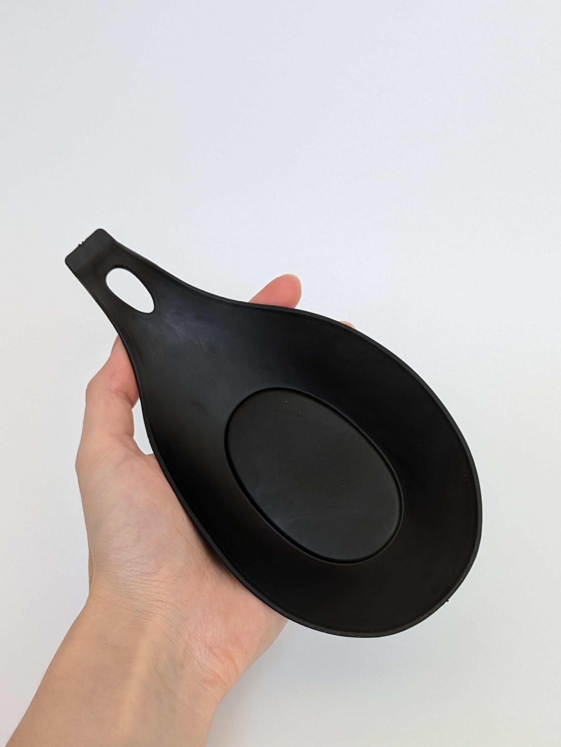 Подставка под ложку силиконовая Черный (1847) - фото 2