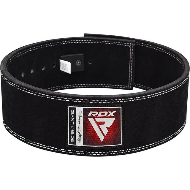 Пояс для тяжелой атлетики RDX 4 Pro Liver Buckle кожаный Plus XL Black (WBL-4LB-XL+)