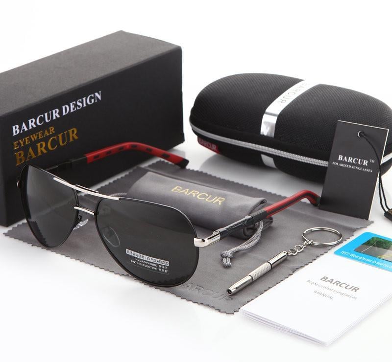 Очки солнцезащитные мужские с поляризацией Black