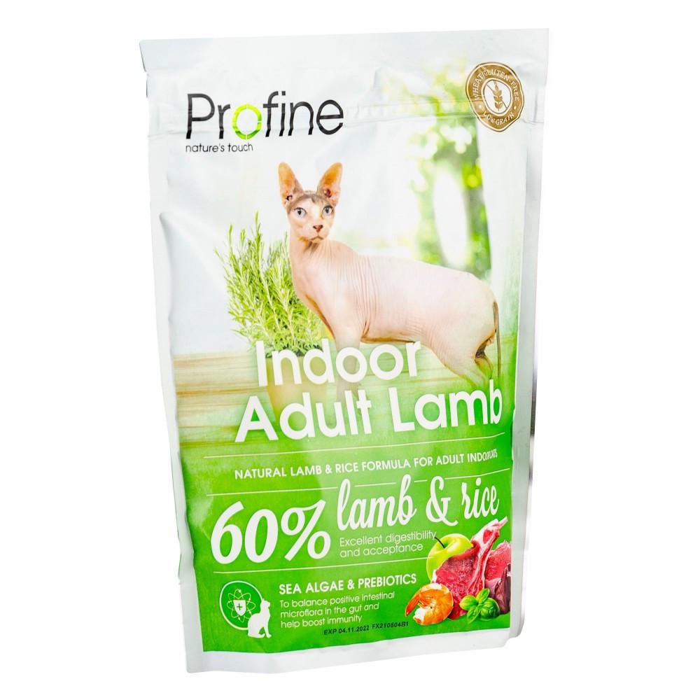 Корм сухой Profine Cat Indoor для кошек живущих в помещении с ягненком и рисом 300 г (1789920069) - фото 2 Корм сухой Profine Cat Indoor для кошек живущих в помещении с ягненком и рисом 300 г (1789920069) - фото 2