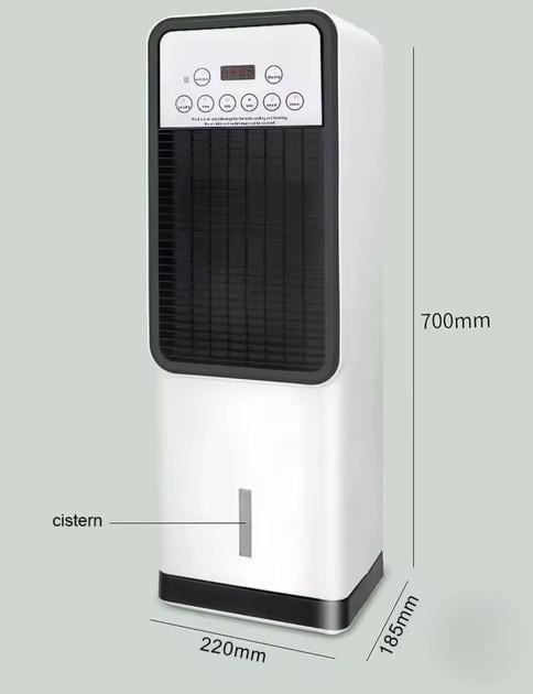 Кондиціонер підлоговий Germatic Air Max Pro BFX-8D-1668 зима/літо з пультом 3500 Вт (md-17308) - фото 3