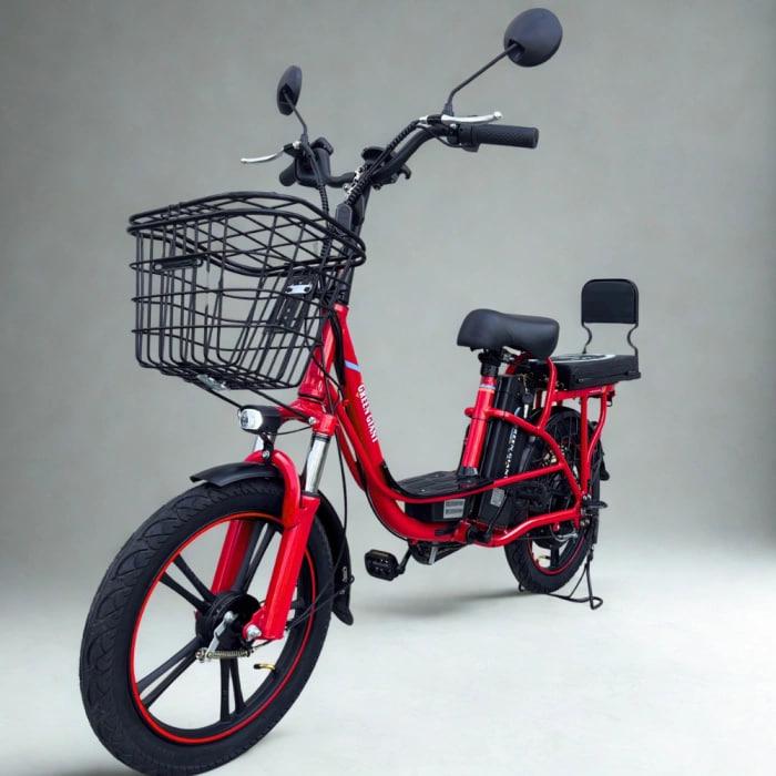 Электровелосипед GIANT Green U18 ECO с раскладным сиденьем-багажником 48V 18 Ah 600W Черный (33280774) Электровелосипед GIANT Green U18 ECO с раскладным сиденьем-багажником 48V 18 Ah 600W Черный (33280774)