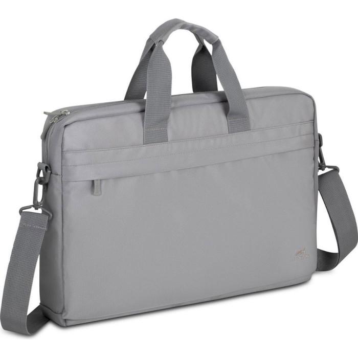 Сумка для ноутбука Rivacase Ulsan 8235 Polyester Zipper Grey (25441601)