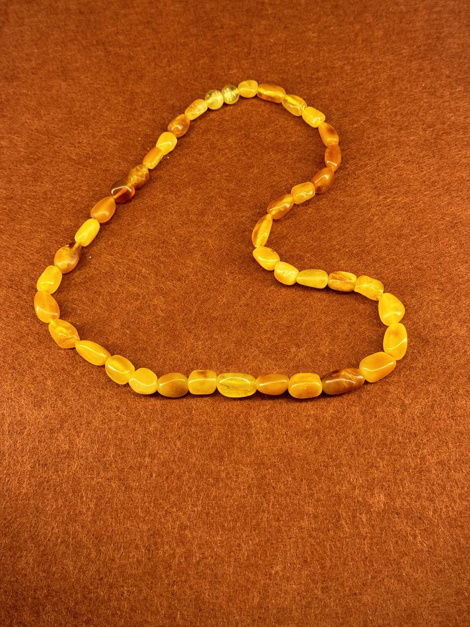 Ожерелье из янтаря лечебное 48 см (н-303)