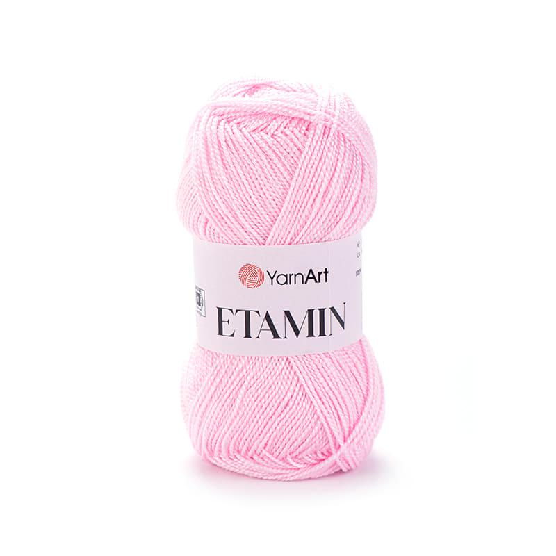 Пряжа YarnArt Etamin 451 Розовый Пряжа YarnArt Etamin 451 Розовый