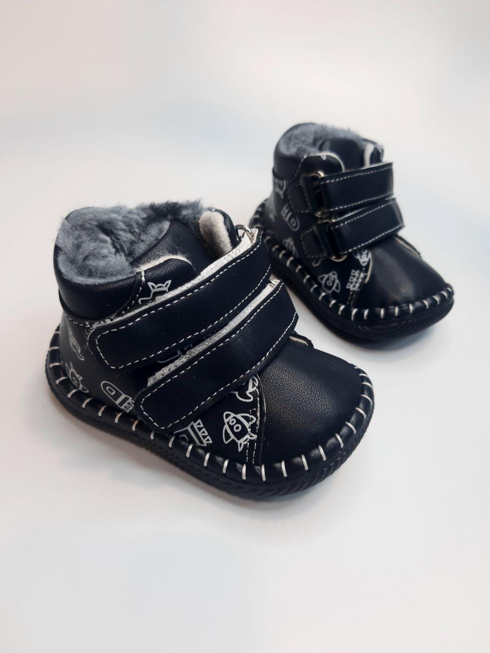 Пинетки для мальчика Apawwa р. 18 11,8 см Синий (120 navy)