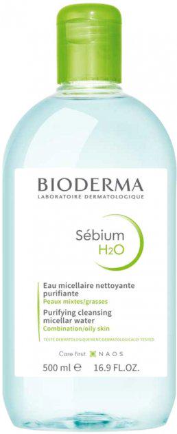 Мицеллярный лосьон BIODERMA Sebium H2O 500 мл (68849799)