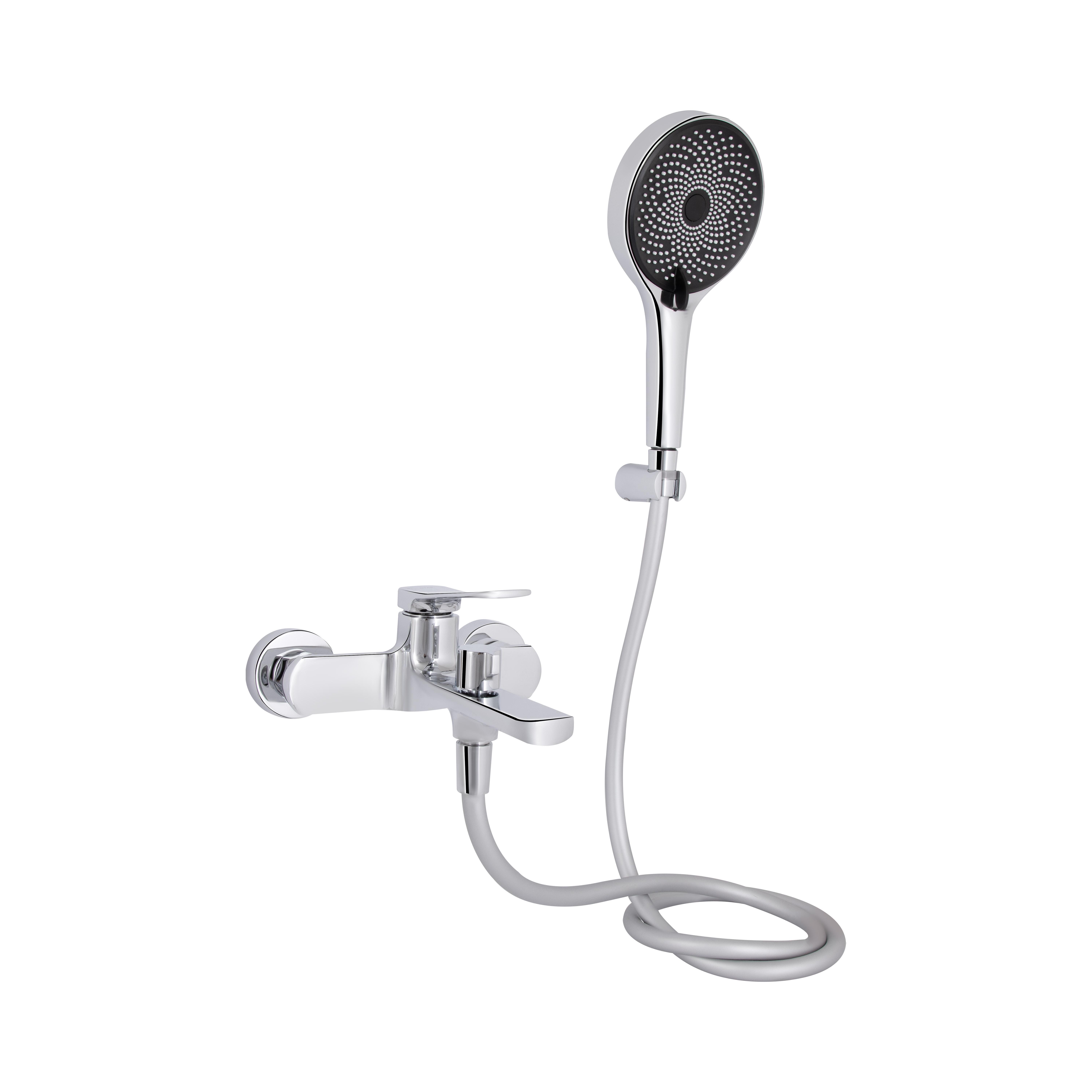 Смеситель для ванной Qtap Slavonice с душевым гарнитуром Chrome (QTSLV259CRM48034) Смеситель для ванной Qtap Slavonice с душевым гарнитуром Chrome (QTSLV259CRM48034)