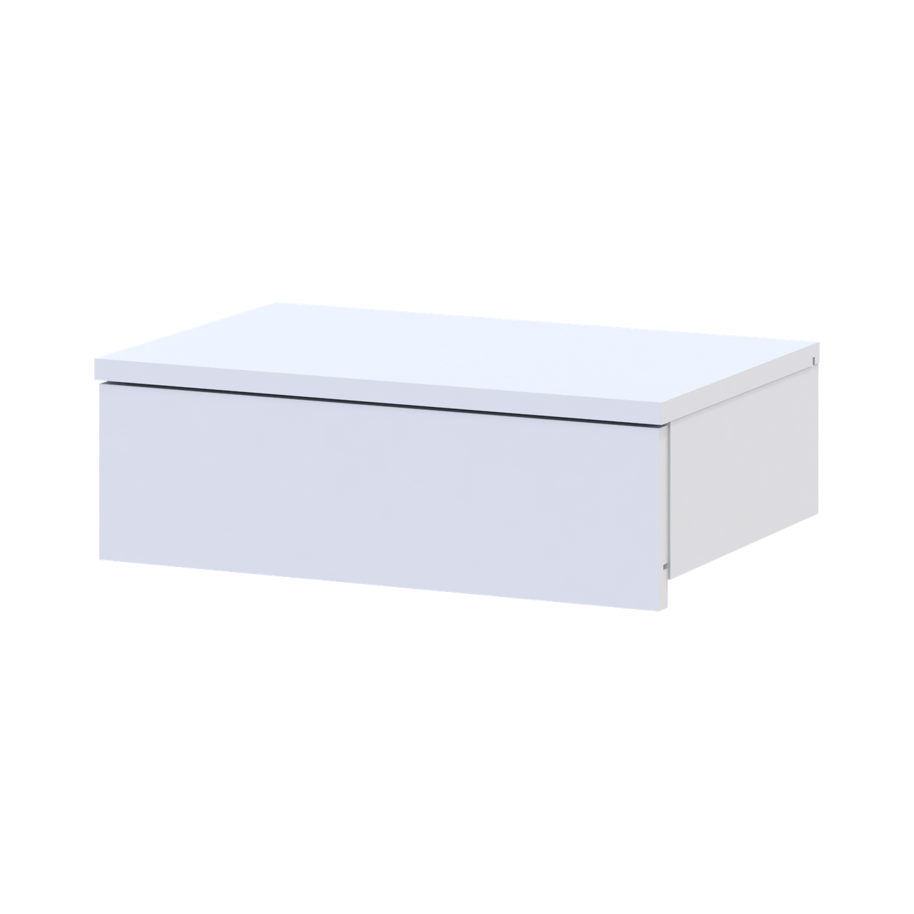Тумба прикроватная Doros Левия 1Ш 46х31х15 см Белый (41516093)