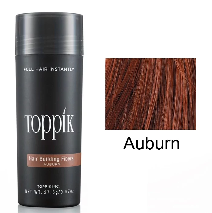 Загущувач для волосся Toppik Hair Building Fibers Auburn Темно-рудий (2573787268) - фото 7 Загущувач для волосся Toppik Hair Building Fibers Auburn Темно-рудий (2573787268) - фото 7