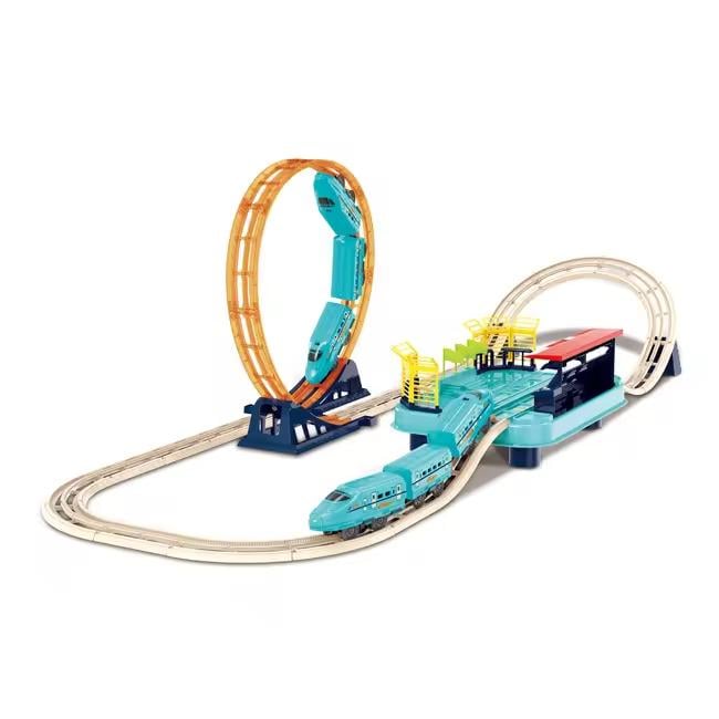 Дорога железная с городским поездом на батарейках для мальчика (CJ-4000544) Дорога железная с городским поездом на батарейках для мальчика (CJ-4000544)