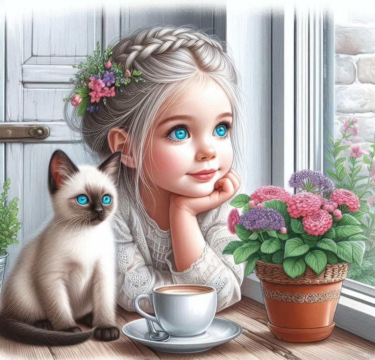 Алмазная мозаика Dream Toys Небесные глаза 20х20 см (2987256538)