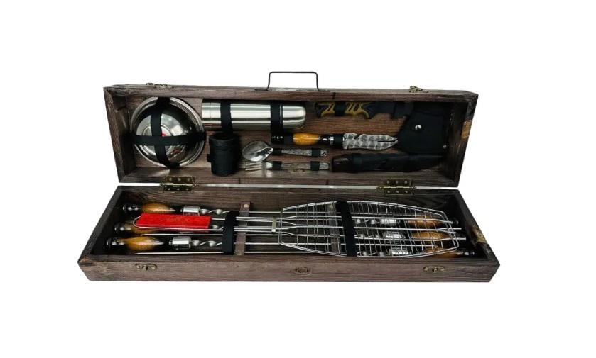 Набір шампурів у кейсі Рибалка (21-10-KS-7703)