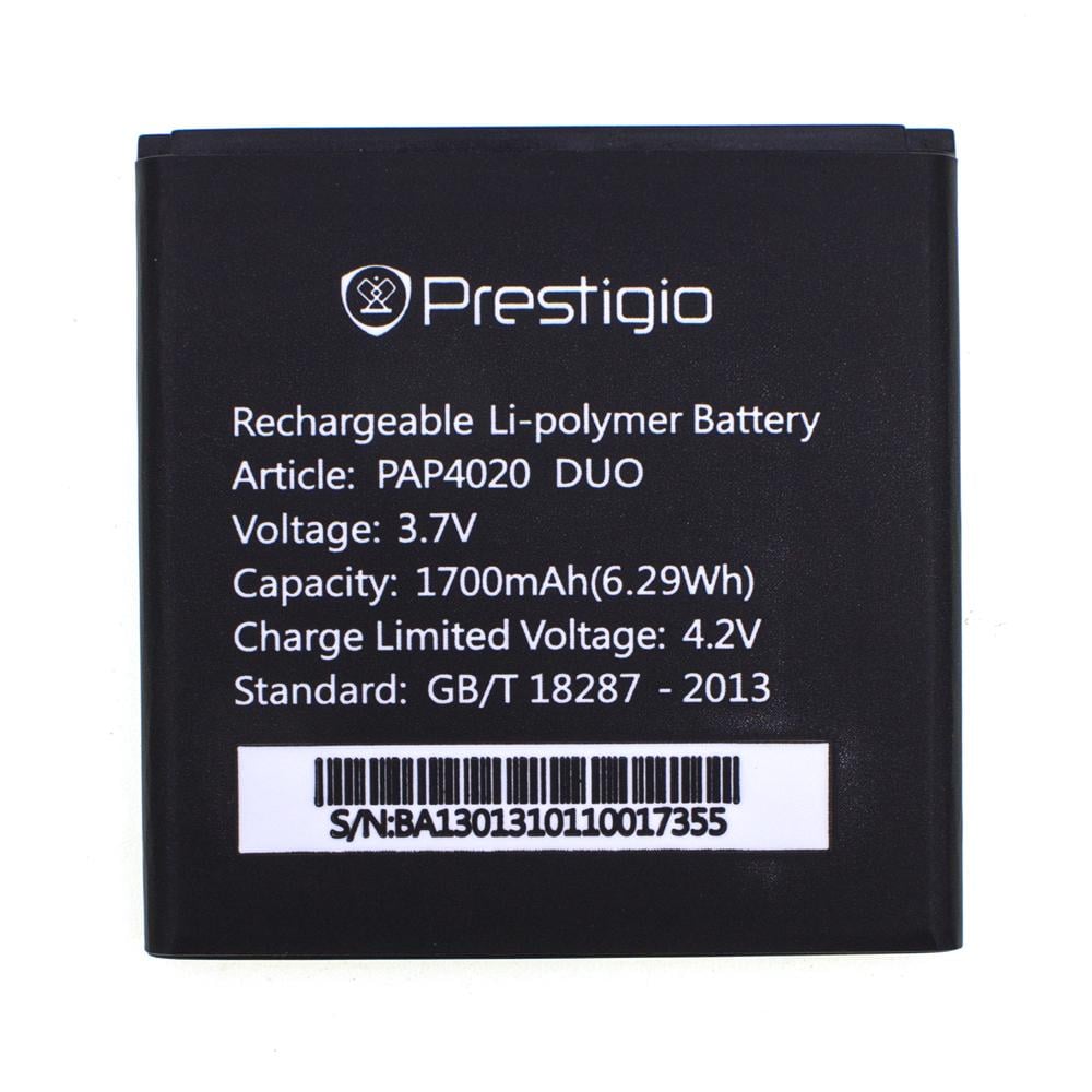 Акумулятор для Prestigio PAP4020/PAP3500 1700 mAh