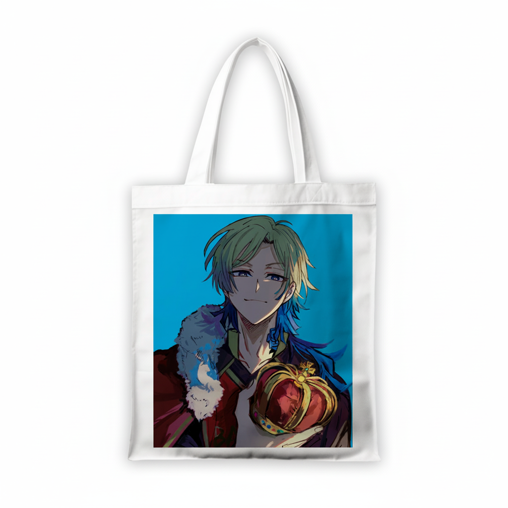 Сумка-шопер Blue lock Майкл Кайзер из габардина Белый (17319)