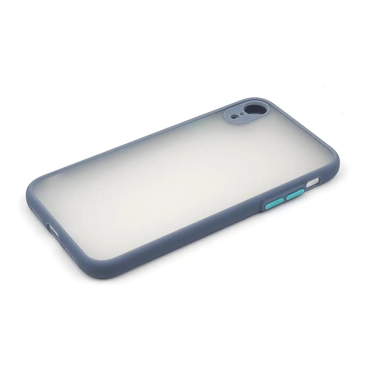 Силиконовый Чехол Накладка Avenger Totu Series Separate Camera Для iPhone Xr Lavender Grey
