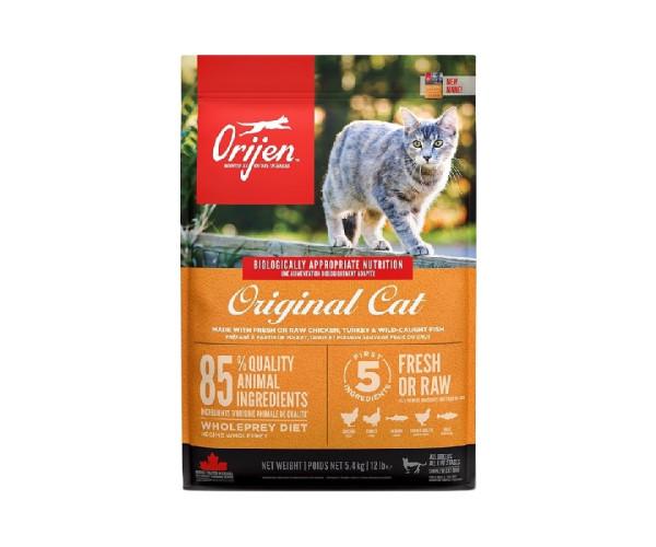 Корм сухой для кошек и котят всех пород Orijen Original Cat and kitten с мясом птицы 1,8 кг - фото 1 Корм сухой для кошек и котят всех пород Orijen Original Cat and kitten с мясом птицы 1,8 кг - фото 1