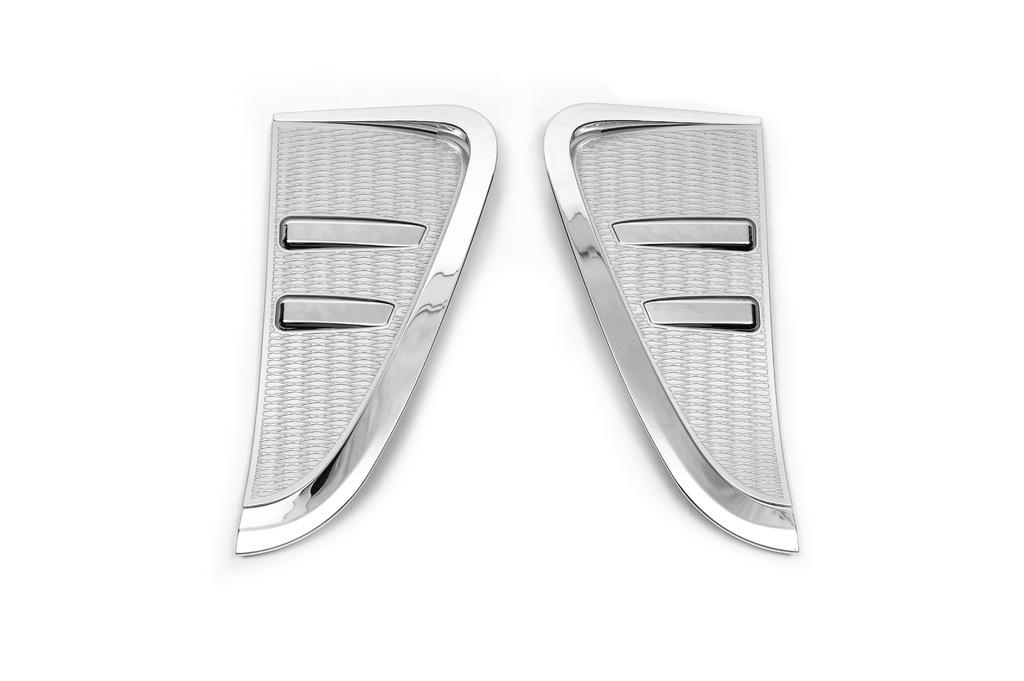 Накладки на жабра хром Libao для BMW X5 F-15 2013-2018 гг. пластик Хром