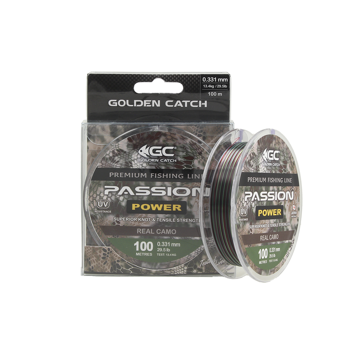 Леска GC Passion Power RC 100 м 0,470 мм 25,7 кг 56,6lb