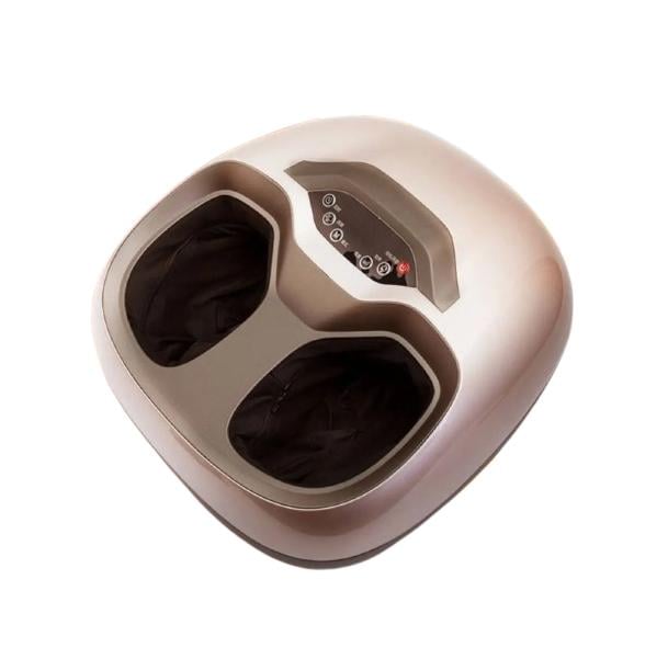 Масажер для ніг та стоп GH-B 9070 компресія/масаж Шіацу/роликовий масаж та підігрів 26 Вт Золотистий Масажер для ніг та стоп GH-B 9070 компресія/масаж Шіацу/роликовий масаж та підігрів 26 Вт Золотистий