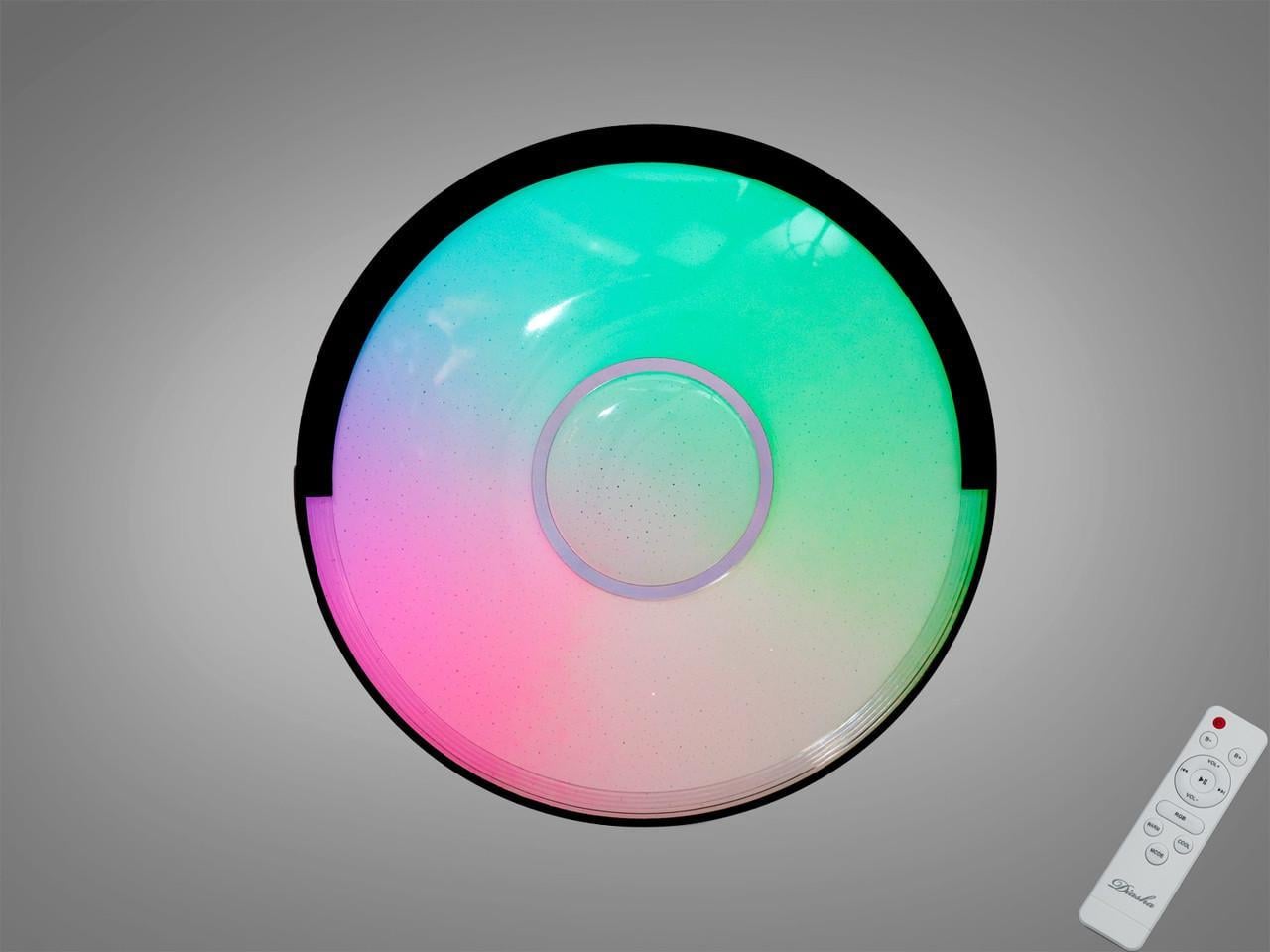 Смарт-люстра світлодіодна RGB 80В 15 м2 Білий (2989250471)
